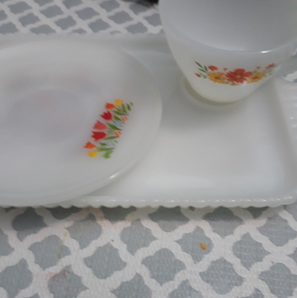Vintage Fire King glassware
